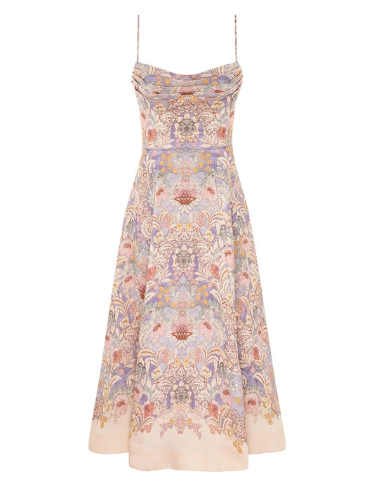 Baroque Tapestry Midi Dress