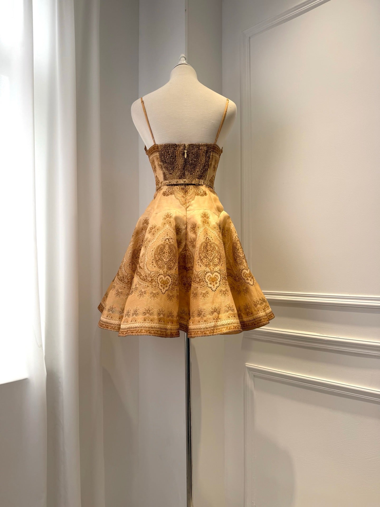 Paisley Medallion Mini Dress