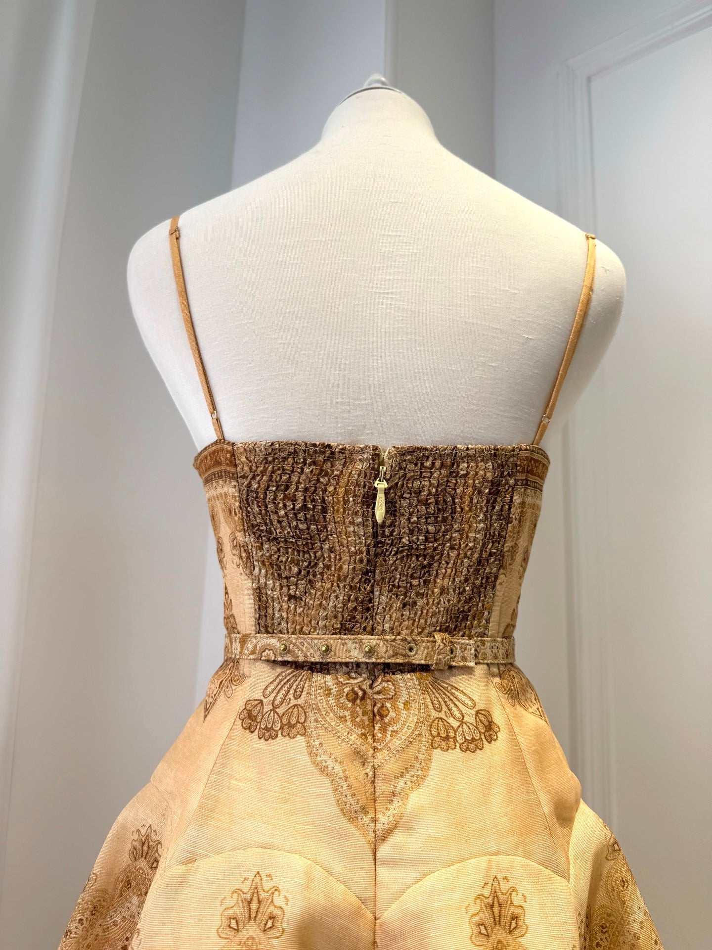 Paisley Medallion Mini Dress
