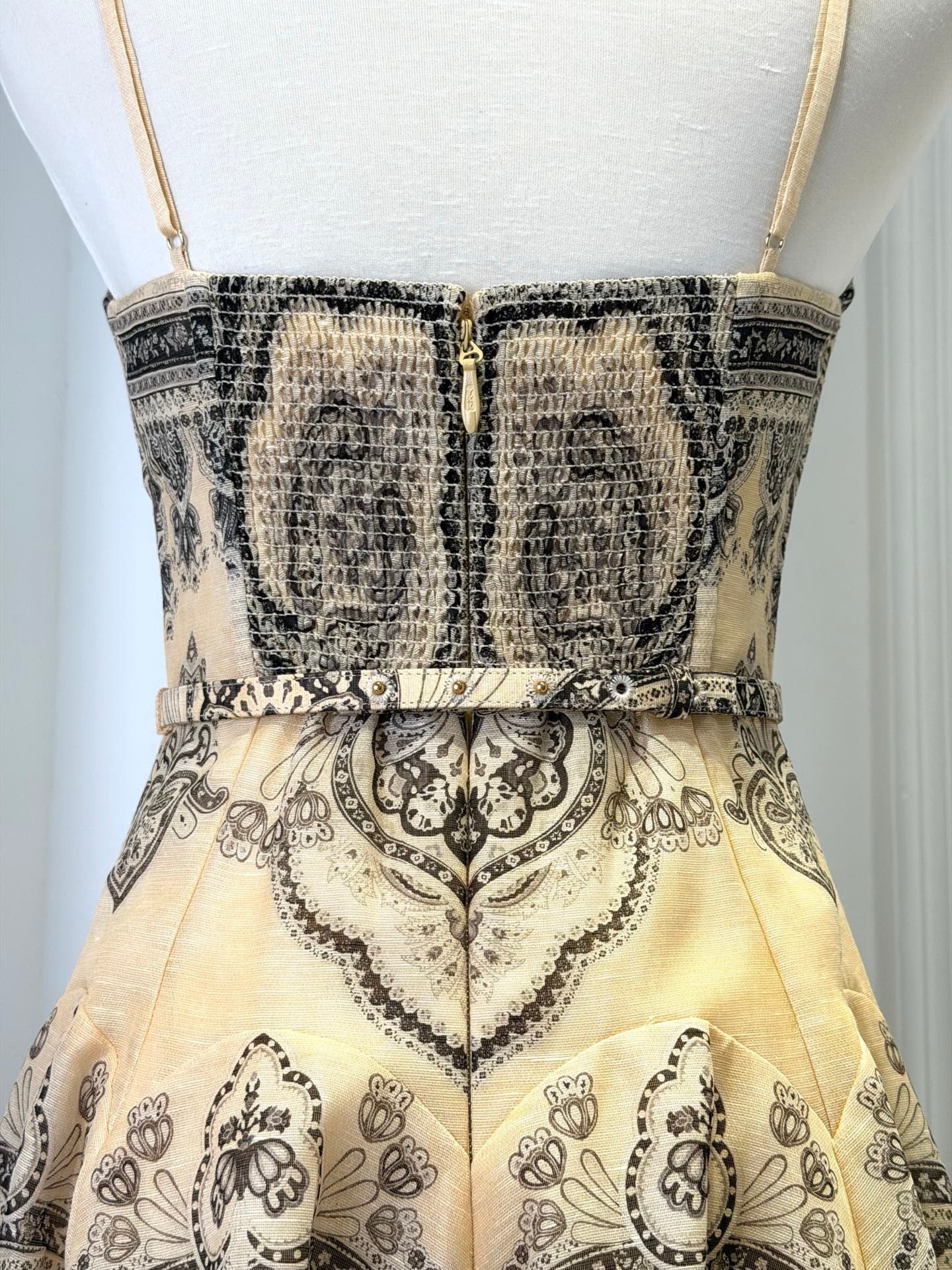 Paisley Medallion Midi Dress