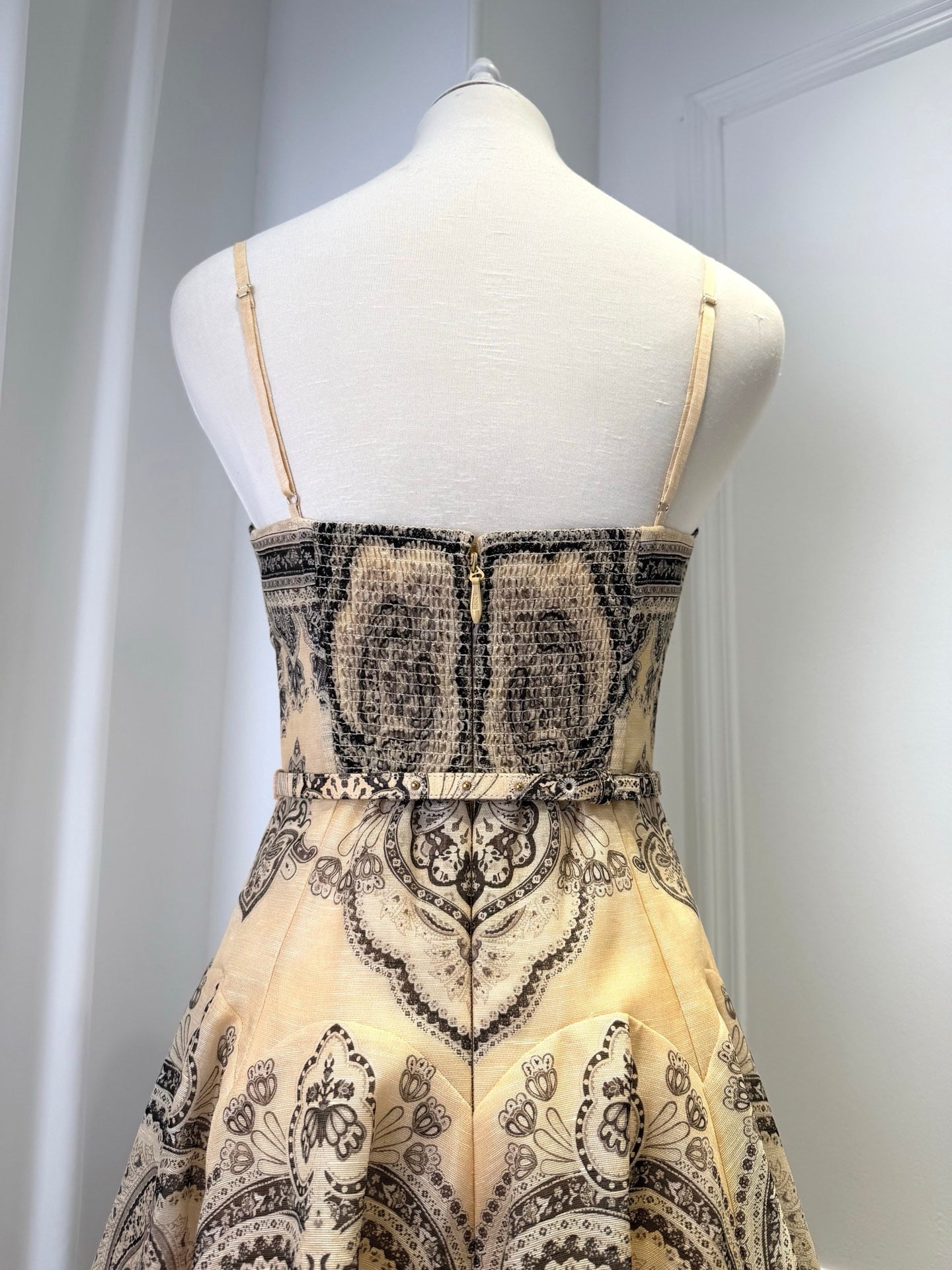 Paisley Medallion Midi Dress